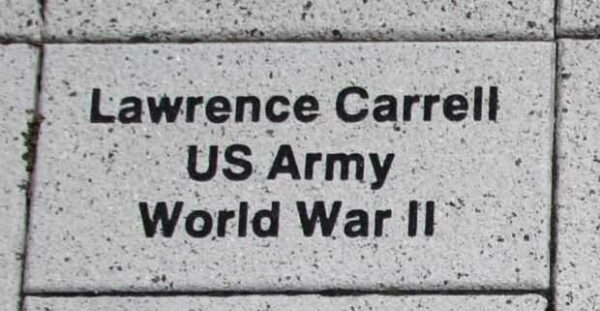 WOOD COUNTY VETERANS MEMORIAL PAVER A43