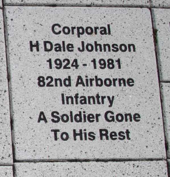 WOOD COUNTY VETERANS MEMORIAL PAVER A41