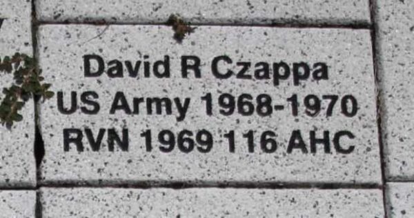 WOOD COUNTY VETERANS MEMORIAL PAVER A36