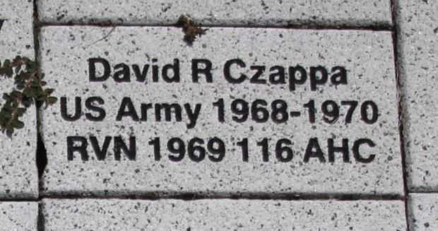 WOOD COUNTY VETERANS MEMORIAL PAVER A36