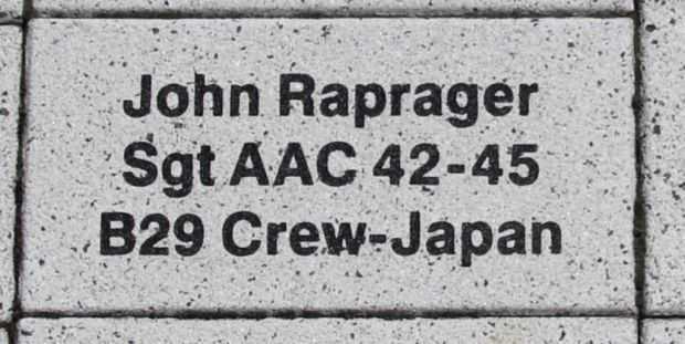 WOOD COUNTY VETERANS MEMORIAL PAVER A32