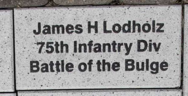 WOOD COUNTY VETERANS MEMORIAL PAVER A26