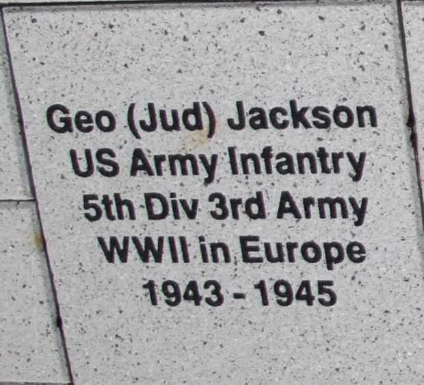 WOOD COUNTY VETERANS MEMORIAL PAVER A22