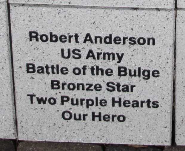 WOOD COUNTY VETERANS MEMORIAL PAVER A16