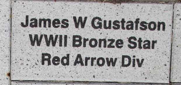 WOOD COUNTY VETERANS MEMORIAL PAVER A6