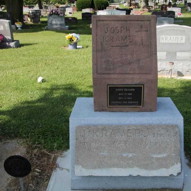 JOSEPH KRAMER MEMORIAL CEMETERY STONE