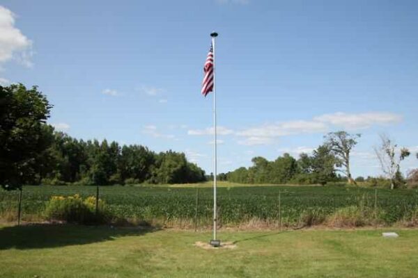 ST. CHARLES CEMETERY VETERANS MEMORIAL FLAGPOLE
