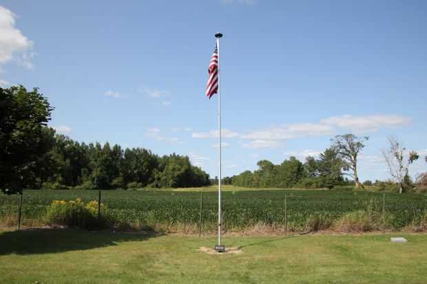 ST. CHARLES CEMETERY VETERANS MEMORIAL FLAGPOLE