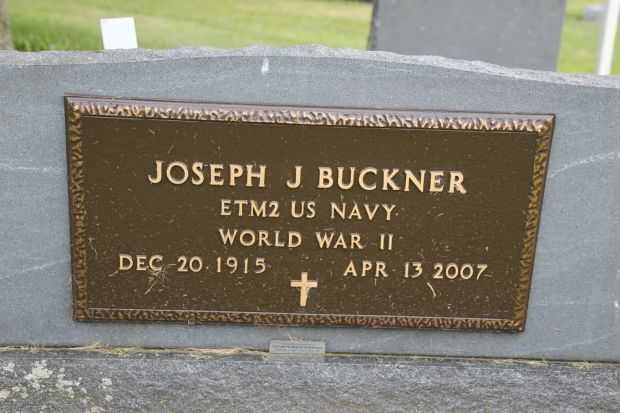 JOSEPH J BUCKNER MEMORIAL CEMETERY STONE