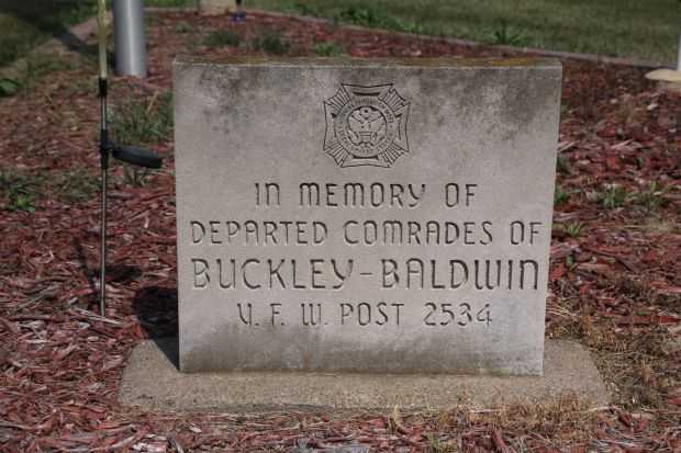 V.F.W. POST 2534 VETERANS MEMORIAL STONE