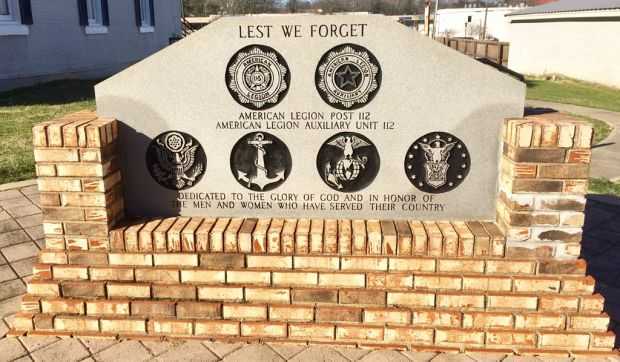 AMERICAN LEGION POST 112 VETERANS MEMORIAL