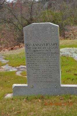 ETOWAH COUNTY 50TH ANNIVERSARY AMERICAN LEGION  MEMORIAL