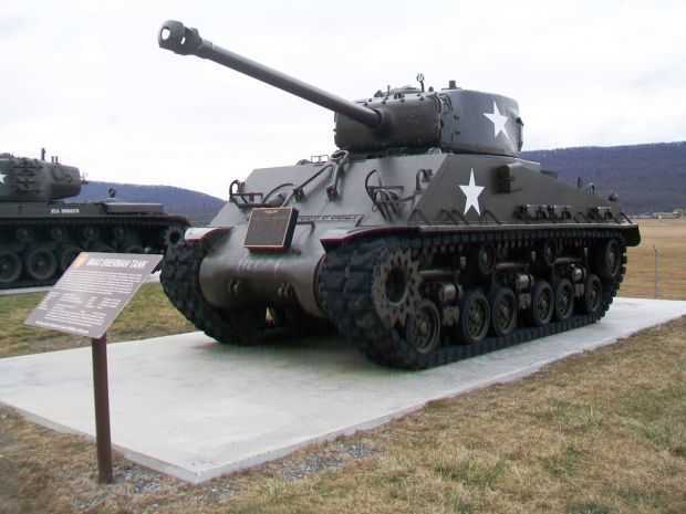 M4A3 SHERMAN TANK MEMORIAL