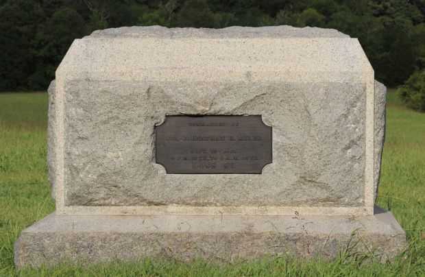 27TH ILLINOIS INFANTRY 3RD BRIGADE WAR MEMORIAL BACK
