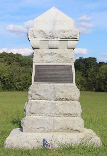 101ST OHIO INFANTRY WAR MEMORIAL BACK