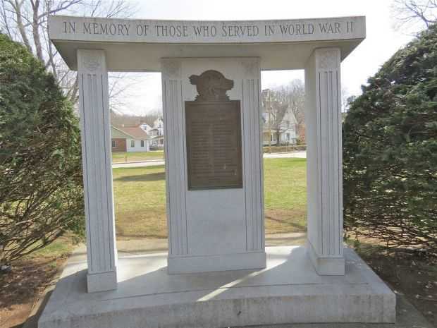 KILLINGLY WORLD WAR II MEMORIAL