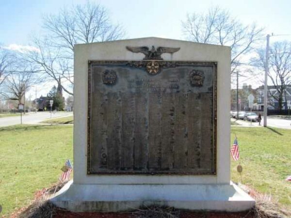 NORWICH WORLD WAR I MEMORIAL BACK