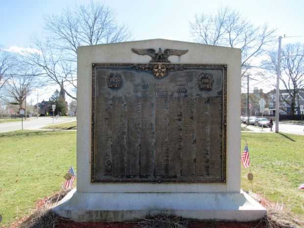 NORWICH WORLD WAR I MEMORIAL BACK