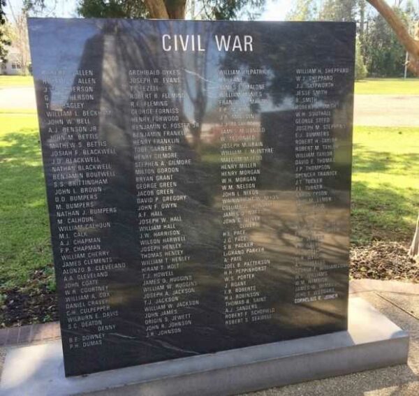 THE CLARKE COUNTY WAR MEMORIAL PANEL A