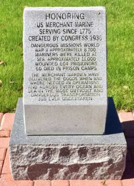 HONORING US MERCHANT MARINE WAR MEMORIAL