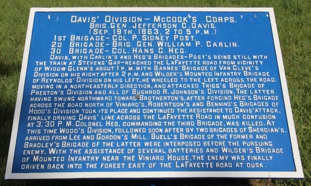 DAVIS’ DIVISION WAR MEMORIAL PLAQUE