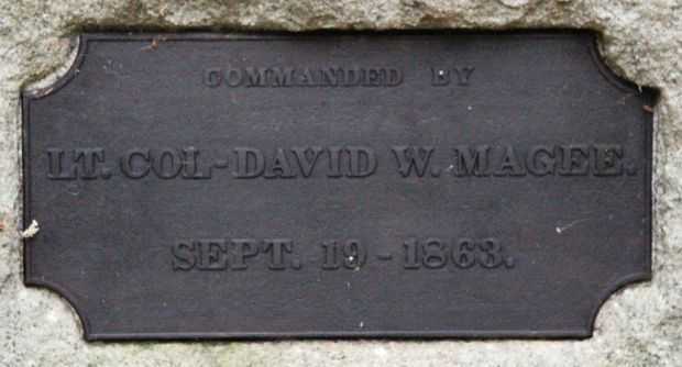 86TH ILLINOIS INFANTRY WAR MEMORIAL PLAQUE