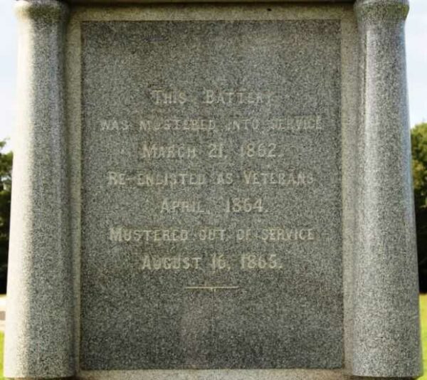 2D MINNESOTA BATTERY LIGHT ART VET VOLS WAR MEMORIAL STONE D