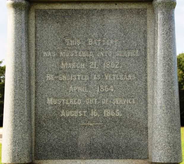 2D MINNESOTA BATTERY LIGHT ART VET VOLS WAR MEMORIAL STONE D