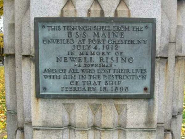 NEWELL RISING MEMORIAL PLAQUE