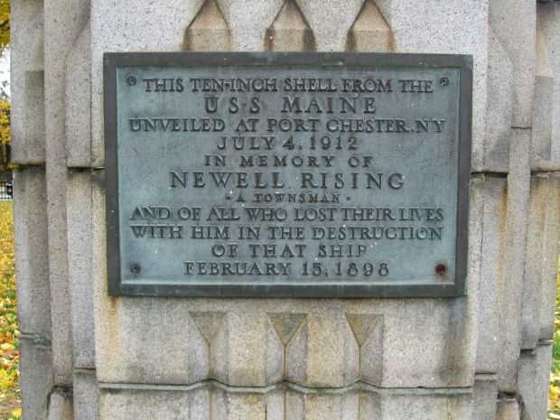 NEWELL RISING MEMORIAL PLAQUE