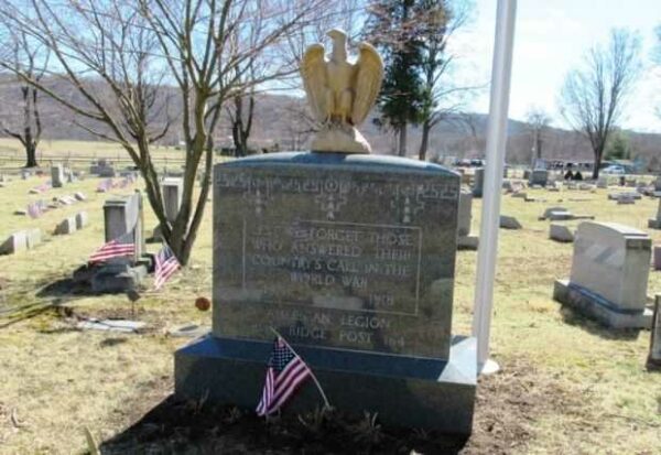 AMERICAN LEGION BLUE RIDGE POST 164 WORLD WAR MEMORIAL
