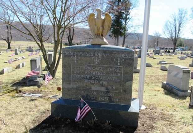 AMERICAN LEGION BLUE RIDGE POST 164 WORLD WAR MEMORIAL