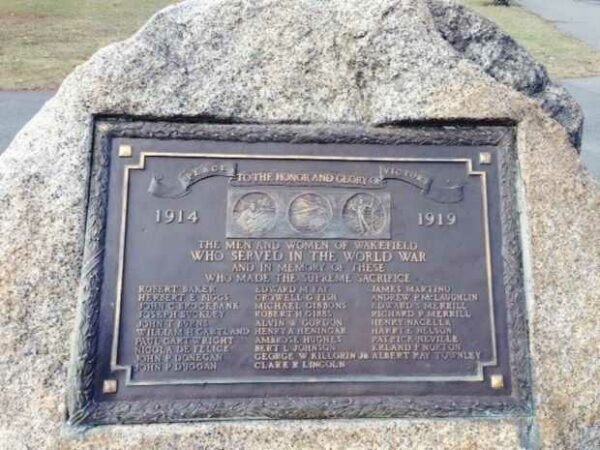 WAKEFIELD WORLD WAR MEMORIAL