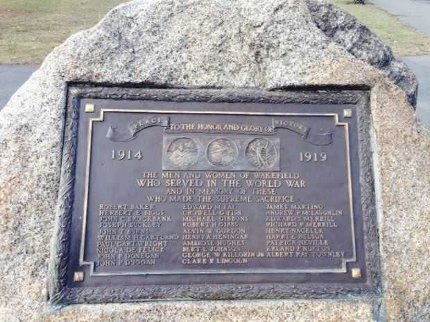 WAKEFIELD WORLD WAR MEMORIAL