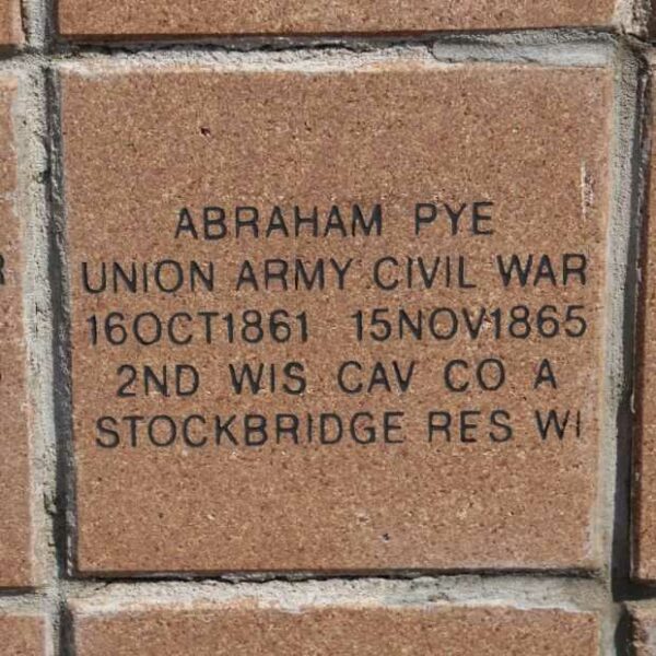 MOHICAN VETERANS MEMORIAL PAVER 25
