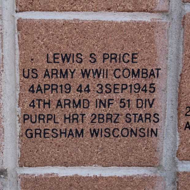 MOHICAN VETERANS MEMORIAL PAVER 13