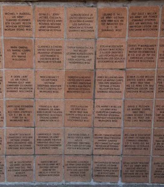 MOHICAN VETERANS MEMORIAL PANEL H