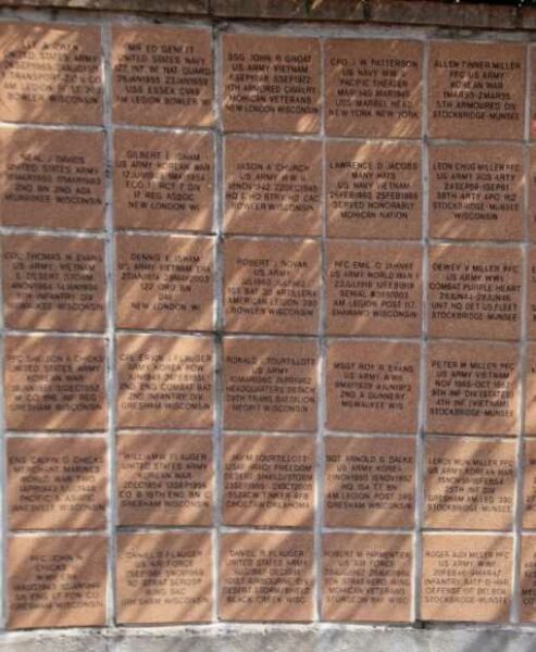 MOHICAN VETERANS MEMORIAL PANEL C