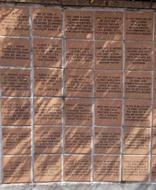 MOHICAN VETERANS MEMORIAL PANEL C