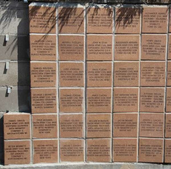 MOHICAN VETERANS MEMORIAL PANEL A