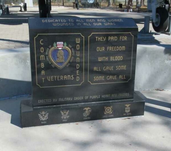 MYRTLE BEACH COMBAT WOUNDED VETERANS MEMORIAL