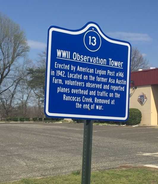 WORLD WAR II OBSERVATION TOWER MEMORIAL MARKER