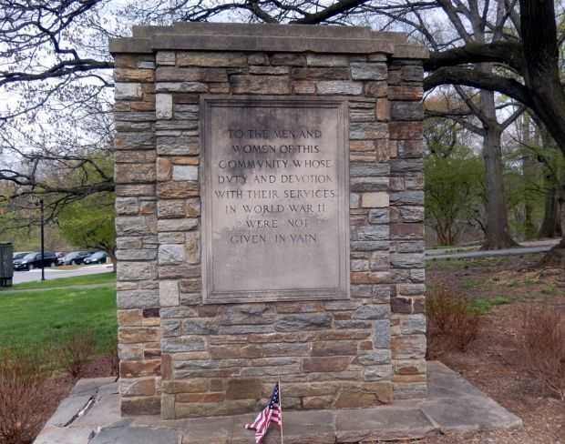 REMINGTON-WYMAN WORLD WAR II MEMORIAL FRONT