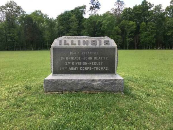104TH ILLINOIS INFANTRY WAR MEMORIAL