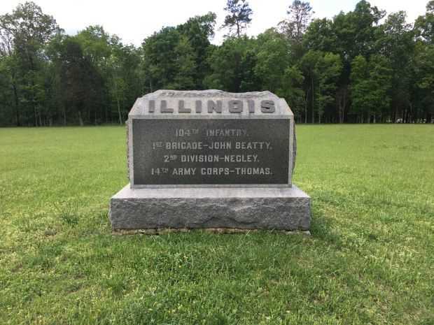104TH ILLINOIS INFANTRY WAR MEMORIAL