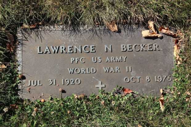 LAWRENCE N BECKER MEMORIAL CEMETERY STONE