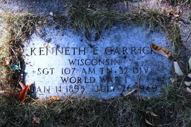 KENNETH E CARRICK MEMORIAL CEMETERY STONE