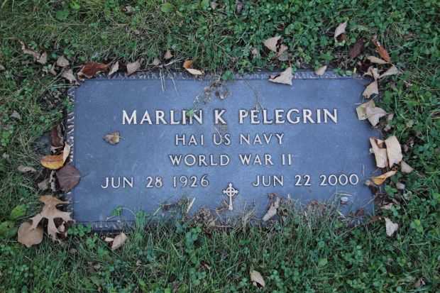 MARLIN K PELEGRIN MEMORIAL CEMETERY STONE