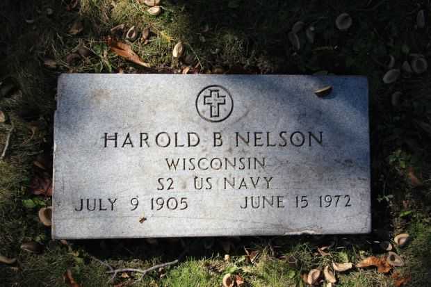 HAROLD B NELSON MEMORIAL CEMETERY STONE