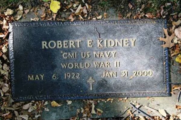 ROBERT E KIDNEY MEMORIAL CEMETERY STONE